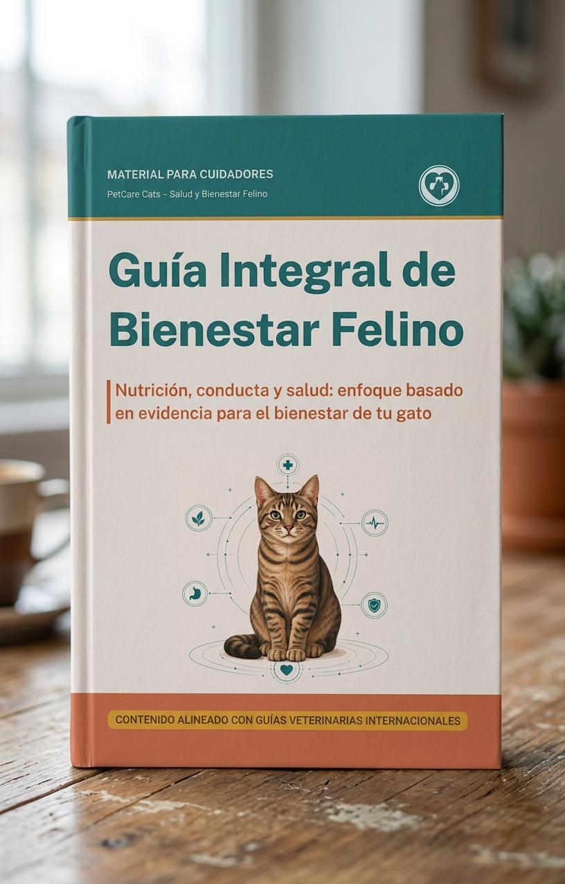 Portada del ebook Guía Integral de Bienestar Felino: nutrición, conducta y salud del gato con enfoque basado en evidencia